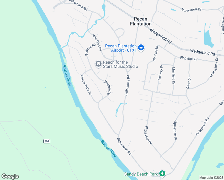 map of restaurants, bars, coffee shops, grocery stores, and more near 9022 Bontura Road in Granbury