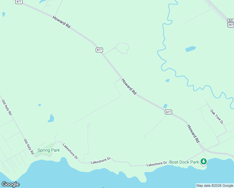 map of restaurants, bars, coffee shops, grocery stores, and more near 3188 Howard Road in Waxahachie