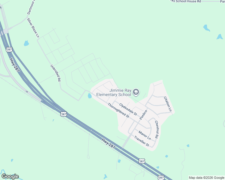 map of restaurants, bars, coffee shops, grocery stores, and more near 111 Pony Court in Waxahachie