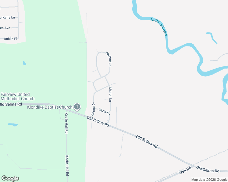 map of restaurants, bars, coffee shops, grocery stores, and more near 403 Donna Drive in Montgomery