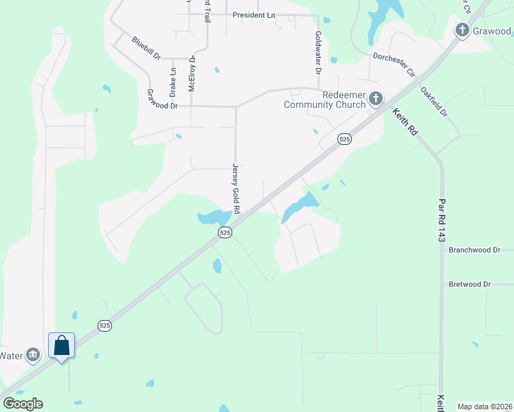 map of restaurants, bars, coffee shops, grocery stores, and more near 6196 Colquitt Road in Keithville