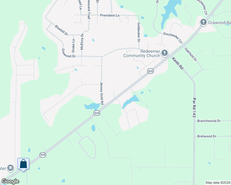 map of restaurants, bars, coffee shops, grocery stores, and more near 6196 Colquitt Road in Keithville
