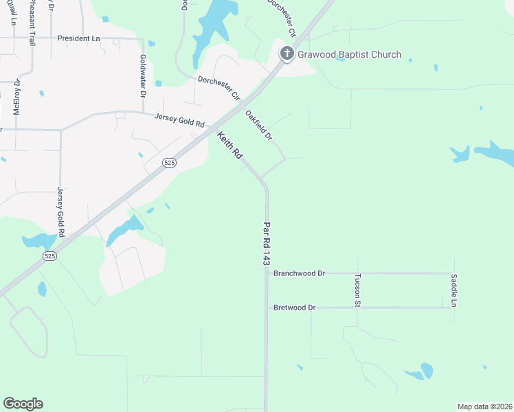 map of restaurants, bars, coffee shops, grocery stores, and more near 10550 Keith Road in Keithville