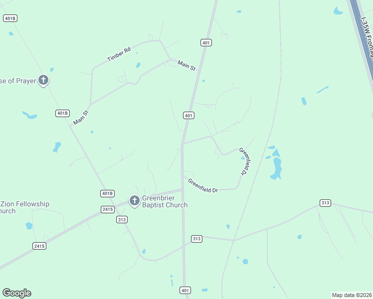 map of restaurants, bars, coffee shops, grocery stores, and more near 7401 Ridgeview Lane in Alvarado