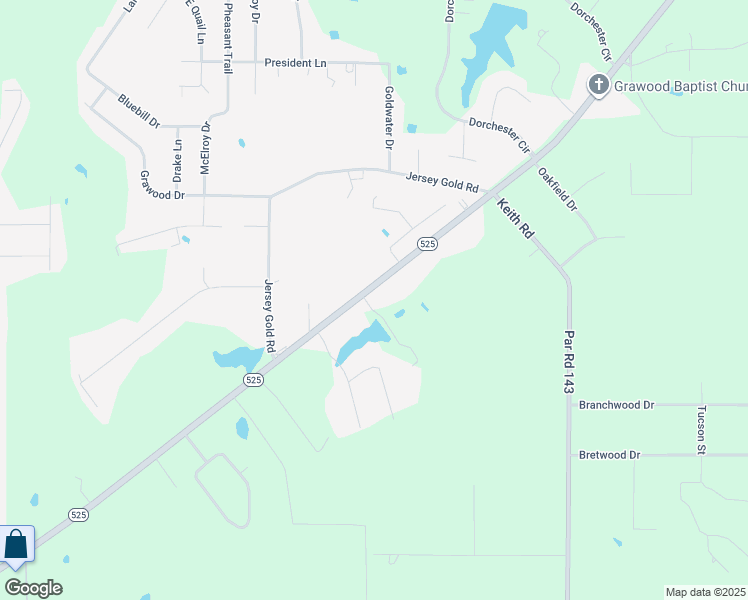 map of restaurants, bars, coffee shops, grocery stores, and more near 6129 Colquitt Rd in Keithville
