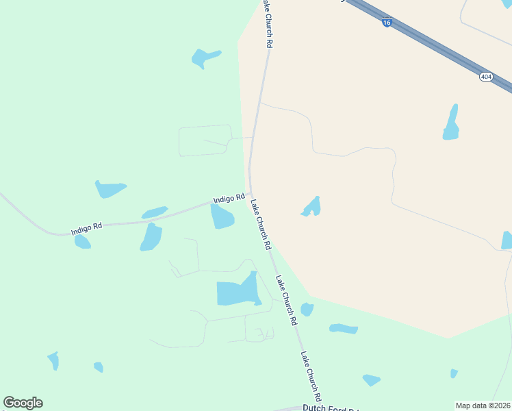 map of restaurants, bars, coffee shops, grocery stores, and more near 4166 Lake Church Road in Metter