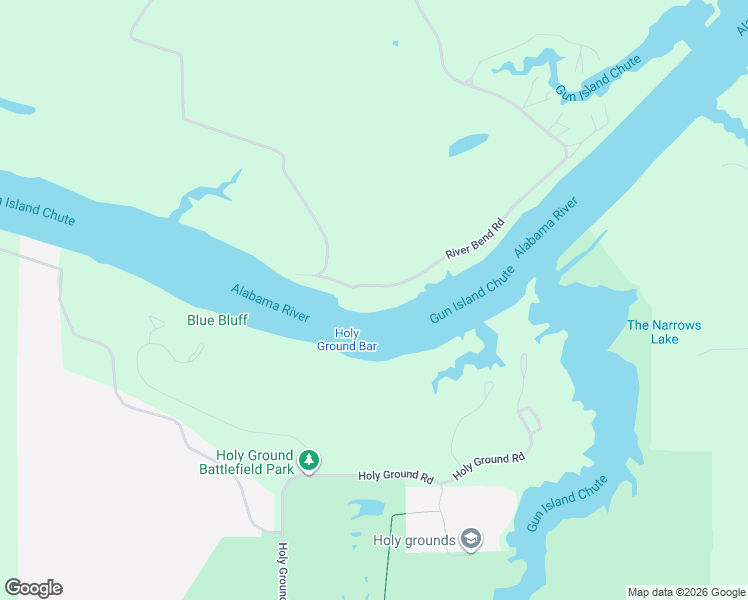 map of restaurants, bars, coffee shops, grocery stores, and more near 2881-2899 River Bend Road in Autaugaville