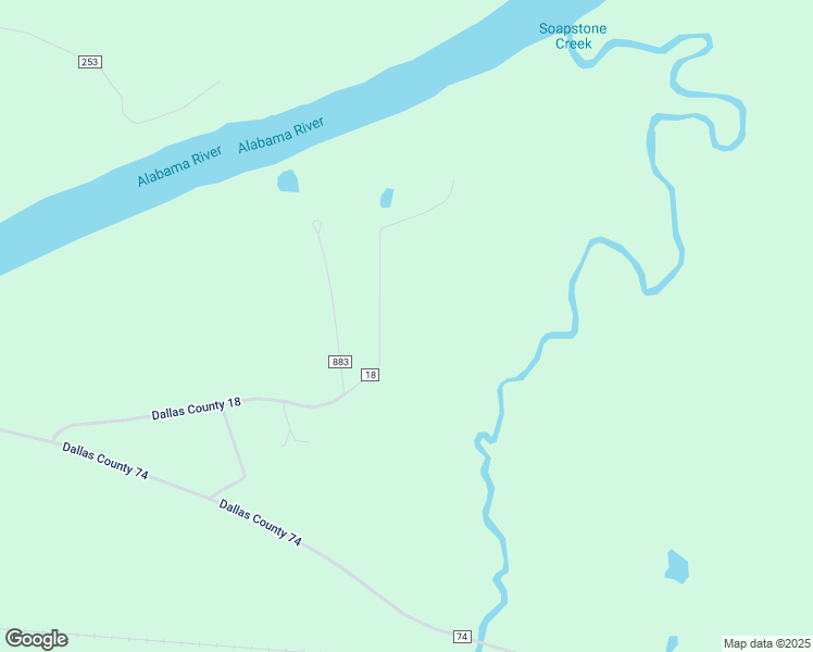 map of restaurants, bars, coffee shops, grocery stores, and more near 806 Dallas County 18 in Selma
