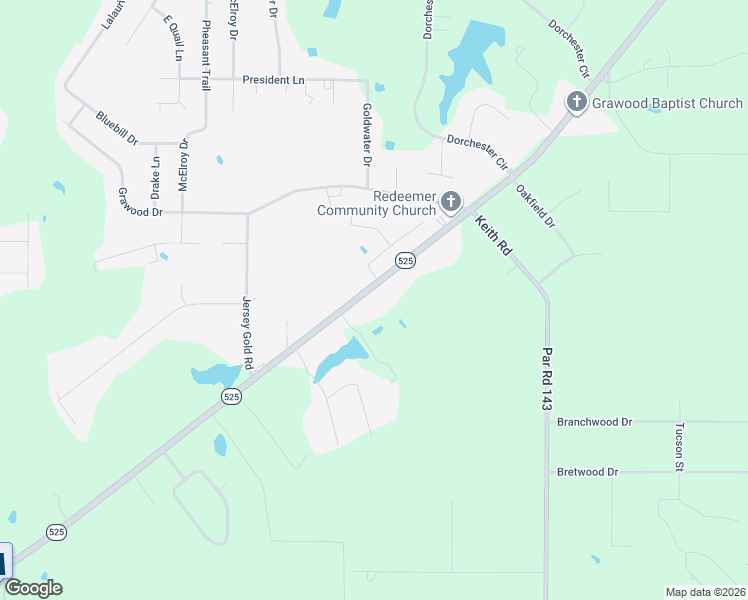 map of restaurants, bars, coffee shops, grocery stores, and more near 6117-6129 Colquitt Rd in Caddo