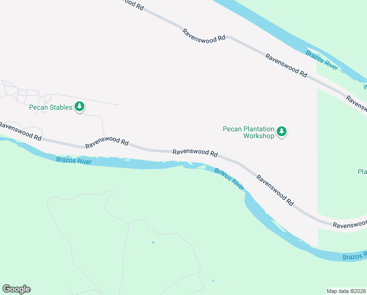 map of restaurants, bars, coffee shops, grocery stores, and more near 9619 Ravenswood Road in Granbury