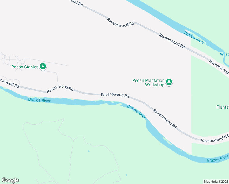 map of restaurants, bars, coffee shops, grocery stores, and more near 9611 Ravenswood Road in Granbury