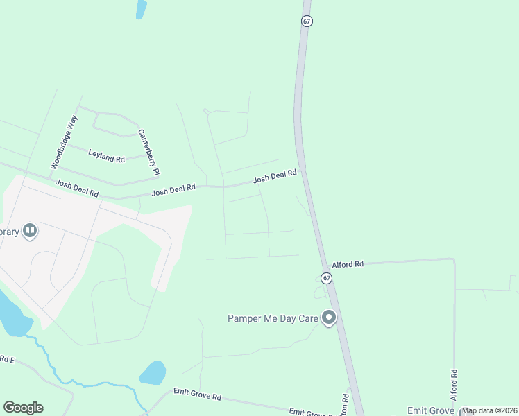 map of restaurants, bars, coffee shops, grocery stores, and more near 13945 Georgia 67 in Statesboro