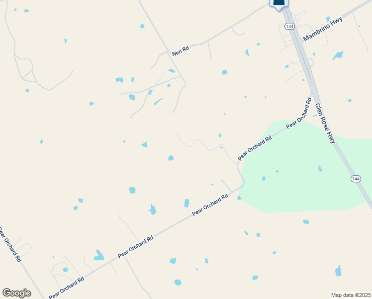 map of restaurants, bars, coffee shops, grocery stores, and more near 1100 Pear Orchard Road in Granbury