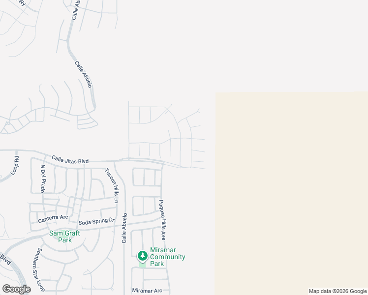map of restaurants, bars, coffee shops, grocery stores, and more near 2535 Prado Del Sol Ave in Las Cruces