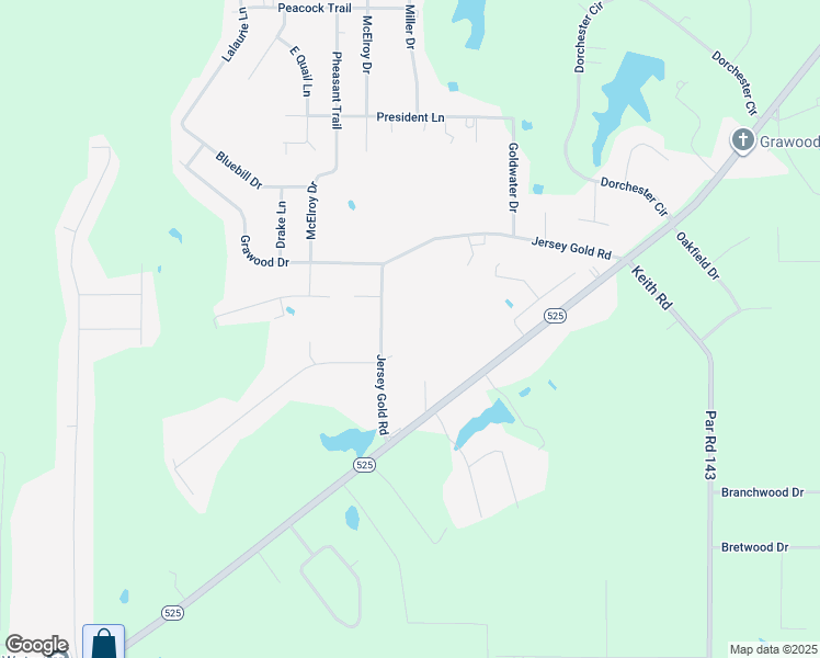 map of restaurants, bars, coffee shops, grocery stores, and more near 10469 Jersey Gold Rd in Keithville