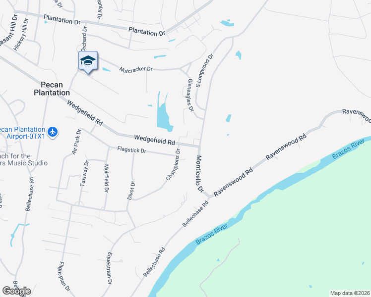 map of restaurants, bars, coffee shops, grocery stores, and more near 5623 Wedgefield Road in Granbury