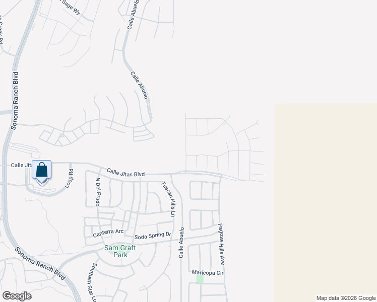 map of restaurants, bars, coffee shops, grocery stores, and more near 2549 Silver Hawk Avenue in Las Cruces