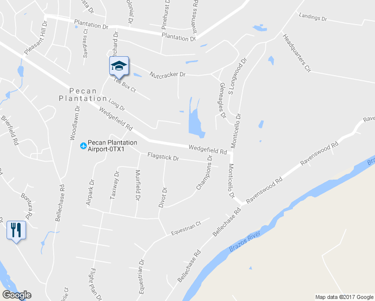 map of restaurants, bars, coffee shops, grocery stores, and more near 5604 Wedgefield Road in Granbury