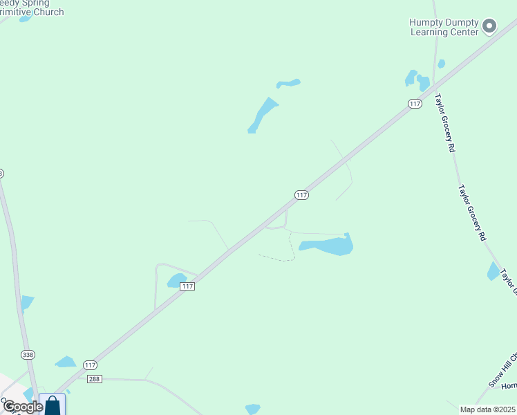 map of restaurants, bars, coffee shops, grocery stores, and more near 2344-2346 Highway 117 in Cadwell