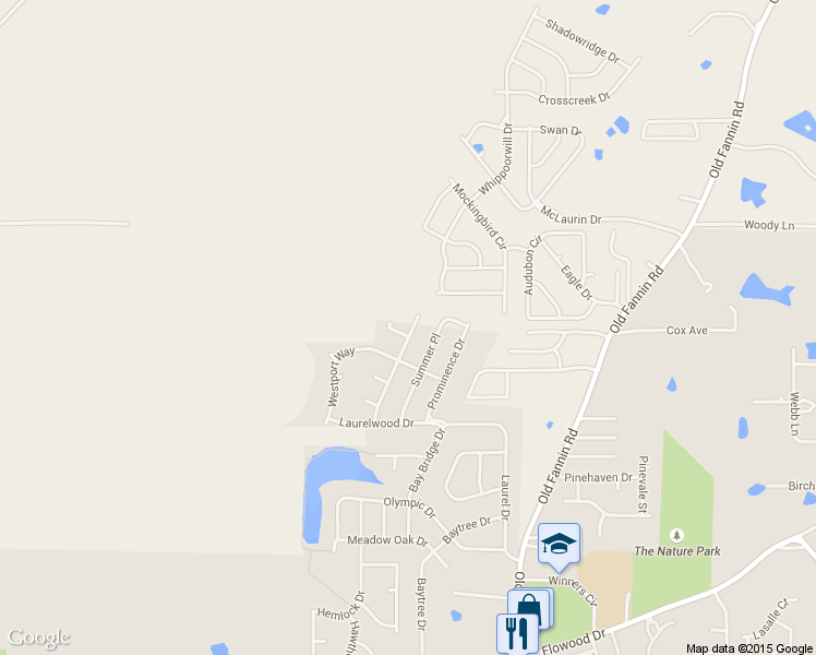 map of restaurants, bars, coffee shops, grocery stores, and more near 129 Evergreen Way in Brandon