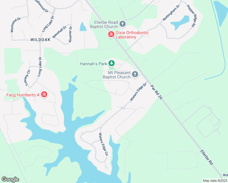 map of restaurants, bars, coffee shops, grocery stores, and more near 144 Creston Lane in Shreveport
