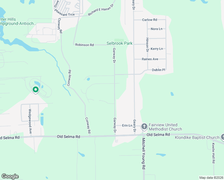 map of restaurants, bars, coffee shops, grocery stores, and more near 249 Garway Drive in Montgomery