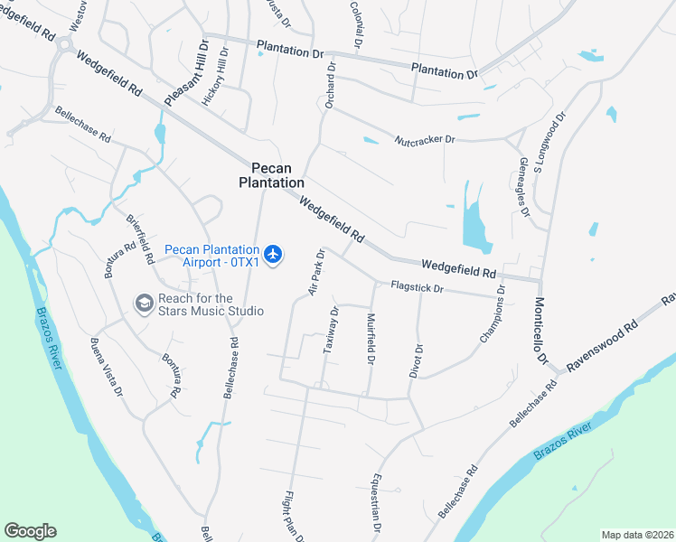 map of restaurants, bars, coffee shops, grocery stores, and more near 5501 Flagstick Drive in Granbury