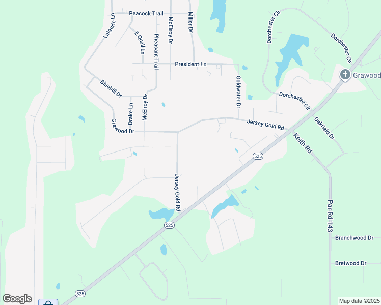 map of restaurants, bars, coffee shops, grocery stores, and more near 10469 Jersey Gold Rd in Keithville