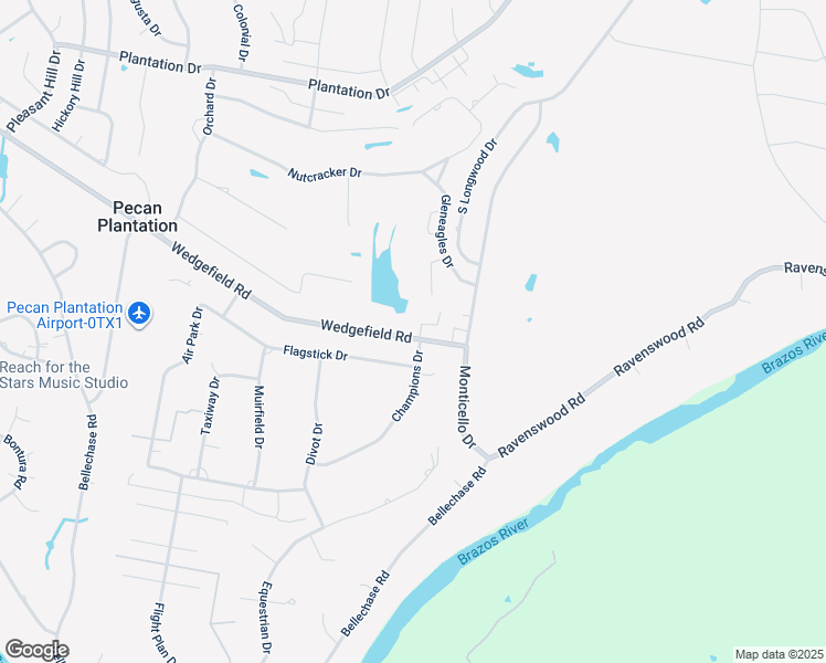 map of restaurants, bars, coffee shops, grocery stores, and more near 5615 Wedgefield Road in Granbury