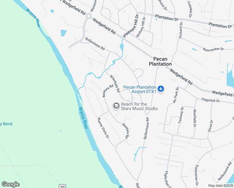 map of restaurants, bars, coffee shops, grocery stores, and more near 8908 Brierfield Road in Granbury