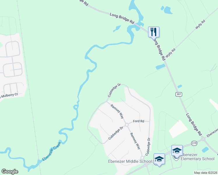 map of restaurants, bars, coffee shops, grocery stores, and more near 166 Cubbedge Drive in Rincon