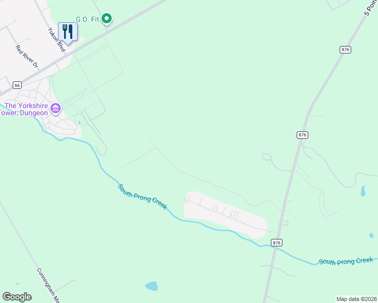 map of restaurants, bars, coffee shops, grocery stores, and more near 662 Farm to Market 876 in Waxahachie