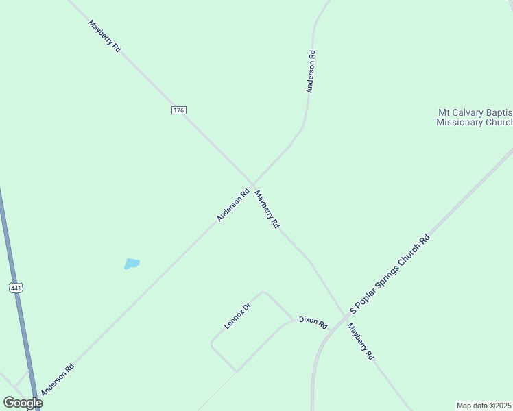 map of restaurants, bars, coffee shops, grocery stores, and more near 1772 Anderson Road in Rentz