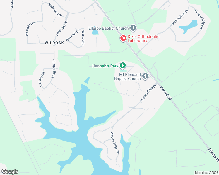 map of restaurants, bars, coffee shops, grocery stores, and more near 1059 Oak Grove Lane in Shreveport