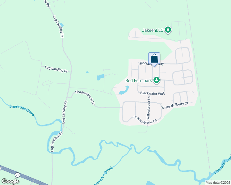 map of restaurants, bars, coffee shops, grocery stores, and more near 405 Shadowbrook Circle in Springfield