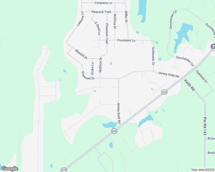 map of restaurants, bars, coffee shops, grocery stores, and more near 6431 Graham Circle in Keithville