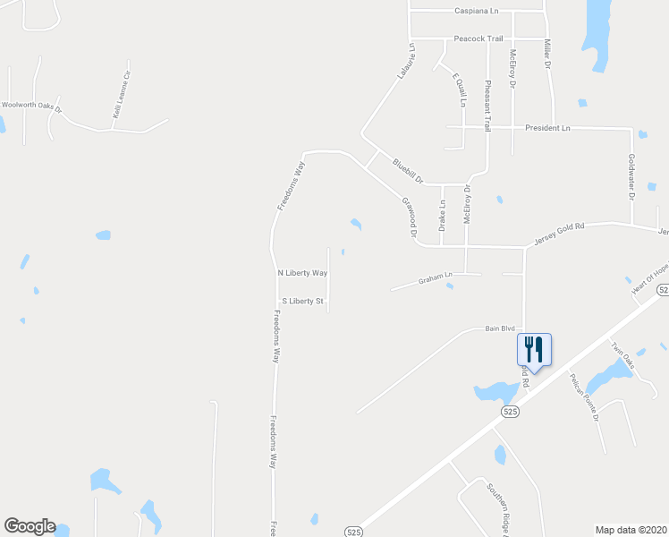 map of restaurants, bars, coffee shops, grocery stores, and more near 9943 Independence Way in Keithville