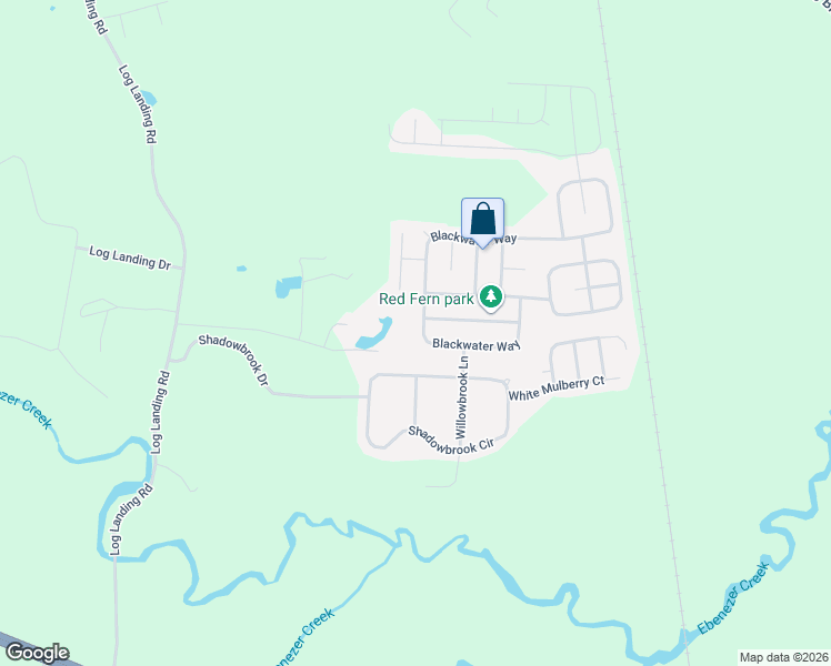 map of restaurants, bars, coffee shops, grocery stores, and more near 143 Blackwater Way in Springfield