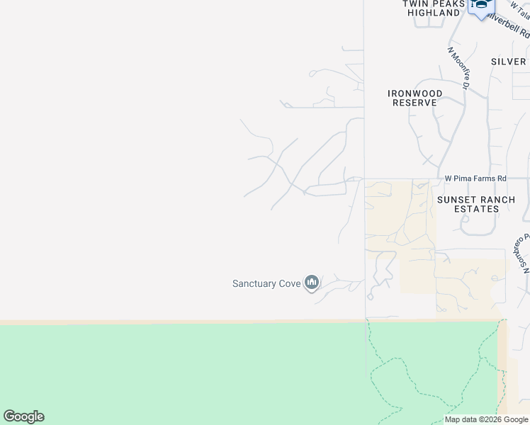 map of restaurants, bars, coffee shops, grocery stores, and more near 8401 North Scenic Drive in Tucson