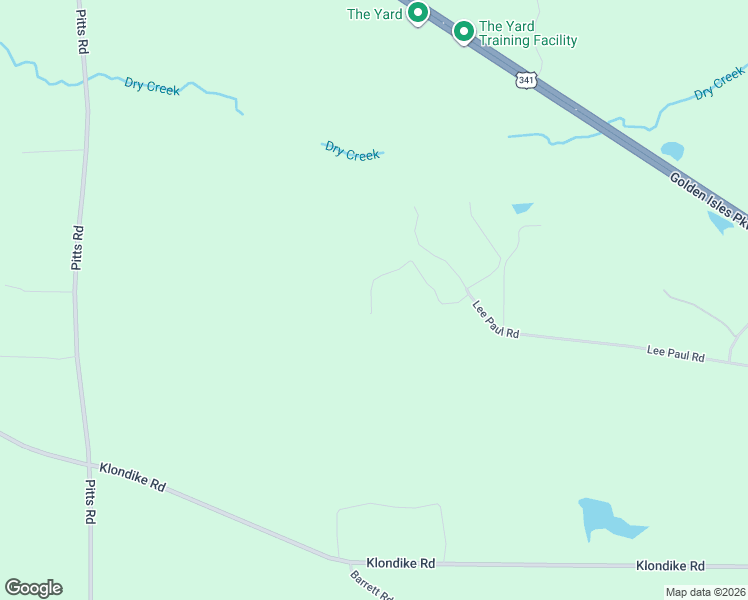 map of restaurants, bars, coffee shops, grocery stores, and more near 350 Lee Paul Road in Hawkinsville