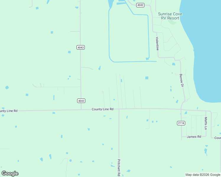 map of restaurants, bars, coffee shops, grocery stores, and more near 7713 County Road 4044 in Kemp