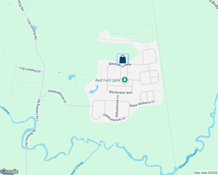 map of restaurants, bars, coffee shops, grocery stores, and more near 103 Red Fern Court in Springfield