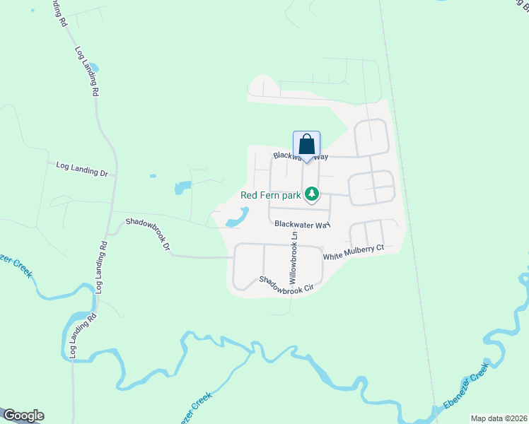 map of restaurants, bars, coffee shops, grocery stores, and more near 143 Blackwater Way in Springfield