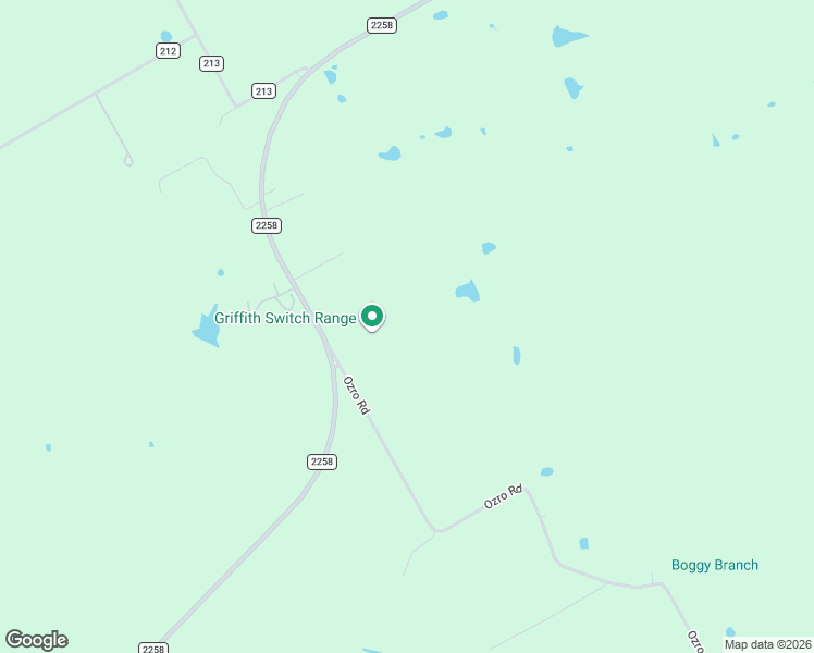 map of restaurants, bars, coffee shops, grocery stores, and more near 1990 Ozro Road in Venus