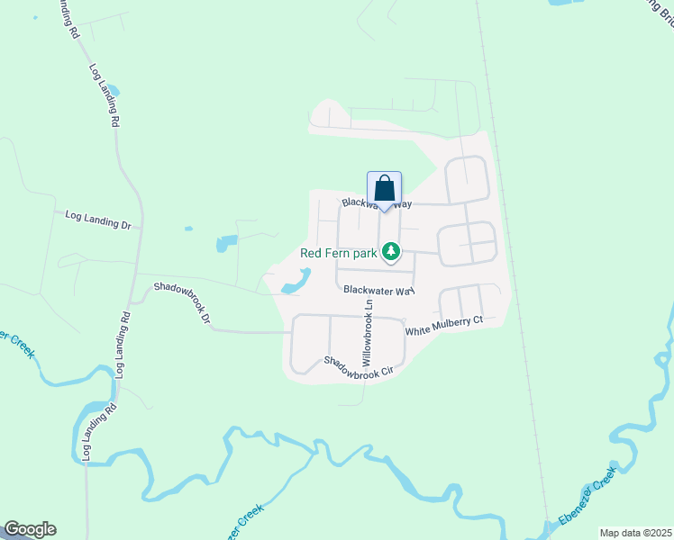 map of restaurants, bars, coffee shops, grocery stores, and more near 196 Blackwater Way in Springfield