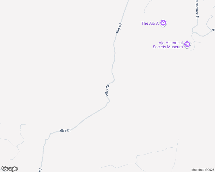 map of restaurants, bars, coffee shops, grocery stores, and more near Alley Road in Ajo