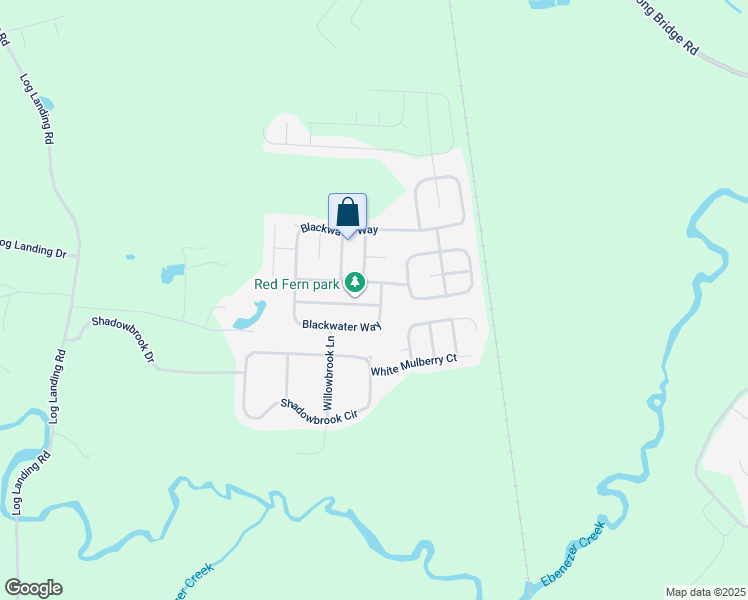 map of restaurants, bars, coffee shops, grocery stores, and more near 115 Red Fern Court in Springfield