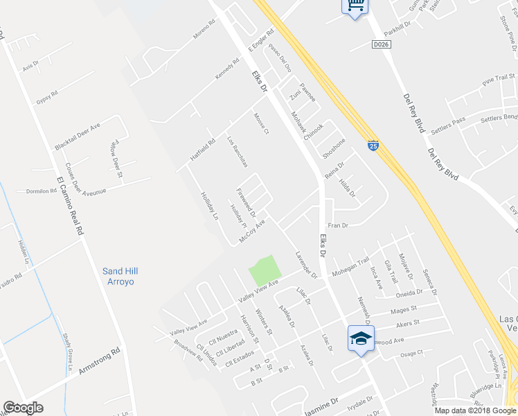 map of restaurants, bars, coffee shops, grocery stores, and more near 4207 Trillium Drive in Las Cruces