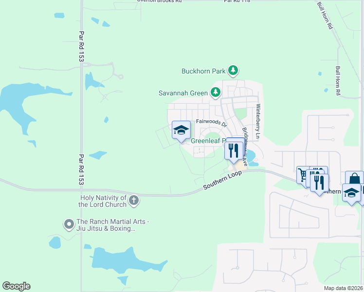 map of restaurants, bars, coffee shops, grocery stores, and more near 2131 Woodberry Avenue in Shreveport