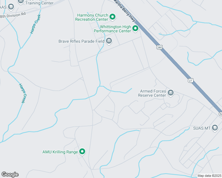 map of restaurants, bars, coffee shops, grocery stores, and more near Kelly Road in Cusseta